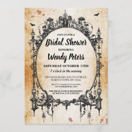 Vrijgezellenfeest Party Gothic Lijst Halloween Uit Kaart