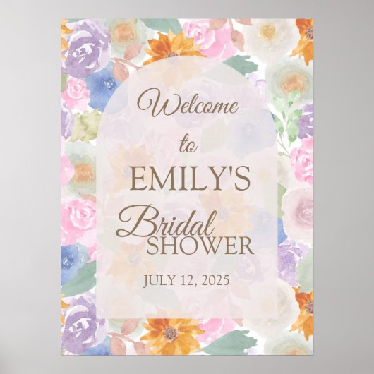 Vrijgezellenfeest Party Teken of Baby shower Poster (Voorkant)