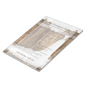 Vrijgezellenfeest Pas getrouwd Game - Rustic Wood  Notitieblok (Schuin)