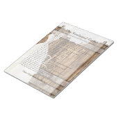 Vrijgezellenfeest Pas getrouwd Game - Rustic Wood  Notitieblok (Schuin)