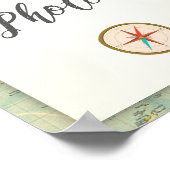 Vrijgezellenfeest pasfoto's reisavontuur poster (Hoek)