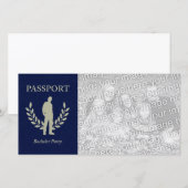 vrijgezellenfeest paspoort (Voorkant / Achterkant)