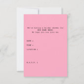 vrijgezellenfeest paspoort kaart (Achterkant)