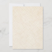 Vrijgezellenfeest Peach & Pink Pastel Roos Invitat Kaart (Achterkant)