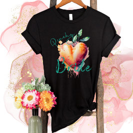 Vrijgezellenfeest Peachy Bride-Bachelorette Squad T-shirt