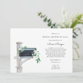 Vrijgezellenfeest per Mail Greenery in Mailbox Kaart (Staand voorkant)