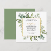 Vrijgezellenfeest per post kaart (Voorkant / Achterkant)