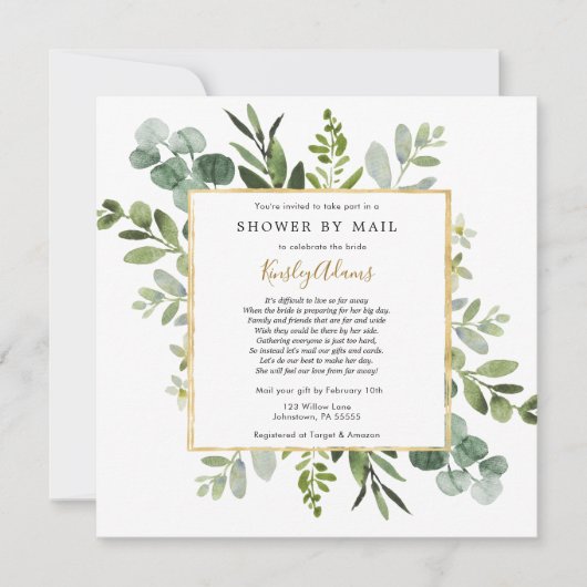 Vrijgezellenfeest per post kaart (Voorkant)