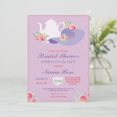 Vrijgezellenfeest Pet Bachelorette Tea Party Uitno Kaart (Staand voorkant)