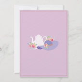 Vrijgezellenfeest Pet Bachelorette Tea Party Uitno Kaart (Achterkant)