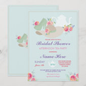 vrijgezellenfeest Pet Shoes Bachelorette Party Inv Kaart (Voorkant / Achterkant)