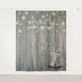 Vrijgezellenfeest Photo Backdrop Champagne Glass W Wandkleed (Voorkant)