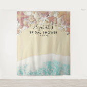 Vrijgezellenfeest Photo Backdrop Summer Beach Star Wandkleed (Voorkant)