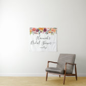 Vrijgezellenfeest Photo Booth Achtergrond Herfst B Wandkleed (In Situ (horizontaal))