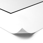 Vrijgezellenfeest Photo Booth Prop | Goudroze Flor Poster (Hoek)