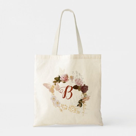 Vrijgezellenfeest PixDezines Waterverf Autumn Flow Tote Bag (Achterkant)