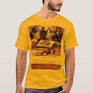 vrijgezellenfeest poker gokken sigaar label t-shirt