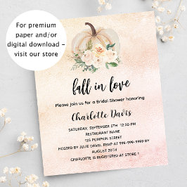 Vrijgezellenfeest pomkin herfst liefde budget uitn flyer