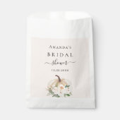 Vrijgezellenfeest pompoen crème blozen bedankzakje (Voorkant)