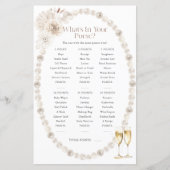 Vrijgezellenfeest portemonnee spel (Voorkant)