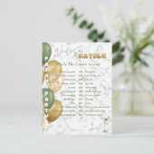 Vrijgezellenfeest. Pyjama Party Spelletjes Briefkaart (Staand voorkant)