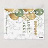 Vrijgezellenfeest. Pyjama Party Spelletjes Briefkaart (Achterkant)