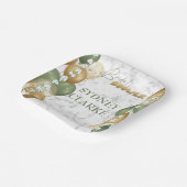 Vrijgezellenfeest. pyjamafeest papieren bordje (Gebogen)