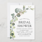 Vrijgezellenfeest QR-code groen Eucalyptus Kaart (Voorkant)