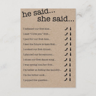 Vrijgezellenfeest Quiz Kaart