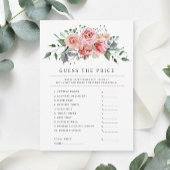 Vrijgezellenfeest raad de Kaart van het Prijsspel