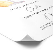 Vrijgezellenfeest raad hoeveel kurken poster (Hoek)