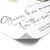 Vrijgezellenfeest raad hoeveel kurken poster (Hoek)