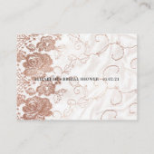 Vrijgezellenfeest Raffle Ticket Informatiekaartje (Achterkant)