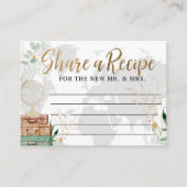 Vrijgezellenfeest, recept, avontuur informatiekaartje (Voorkant)