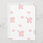 Vrijgezellenfeest Recept Kaarten Teken | Roze en G (Achterkant)