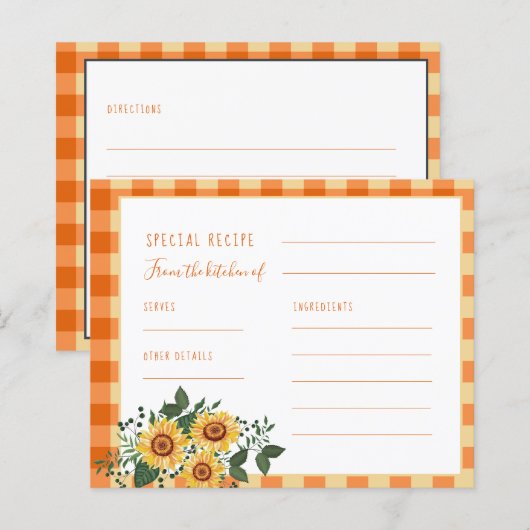 Vrijgezellenfeest receptkaart voor gebrande zonneb (Voorkant / Achterkant)