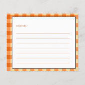 Vrijgezellenfeest receptkaart voor gebrande zonneb (Achterkant)