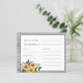 Vrijgezellenfeest receptkaart voor gebrande zonneb (Staand voorkant)