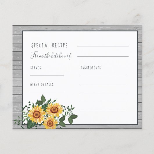 Vrijgezellenfeest receptkaart voor gebrande zonneb (Voorkant)