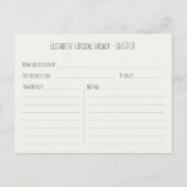 Vrijgezellenfeest Recipe Chic Gold Pineapple Navy Uitnodiging Briefkaart (Achterkant)