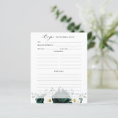 Vrijgezellenfeest Recipe Emerald Greenery Eucalypt (Staand voorkant)