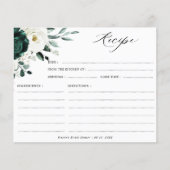 Vrijgezellenfeest Recipe Emerald Greenery Eucalypt (Voorkant)