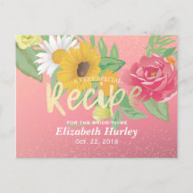 Vrijgezellenfeest Recipe Roos Flower Pink Gold Gli