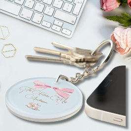 Vrijgezellenfeest Regency Elegant lint Sleutelhanger