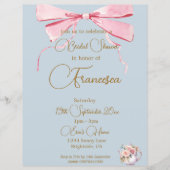 Vrijgezellenfeest Regency Tea Party Elegant Invita (Voorkant)