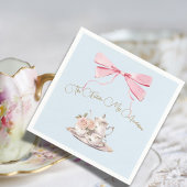 Vrijgezellenfeest Regency Tea Party Elegant Lint Servet