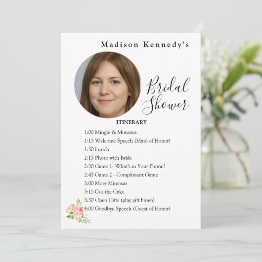 Vrijgezellenfeest reisplan 🎀 Butterfly Spring Kaart (Staand voorkant)