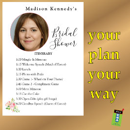 Vrijgezellenfeest reisplan 🎀 Butterfly Spring Kaart