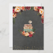 Vrijgezellenfeest reisuitnodiging kaart (Achterkant)