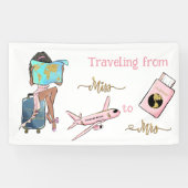 Vrijgezellenfeest reizen van Miss naar Mrs. Spandoek (Horizontaal)